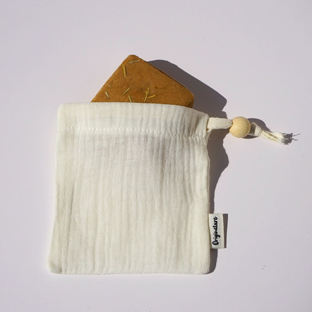 Soap Saver Bag - Made with Organic Cotton