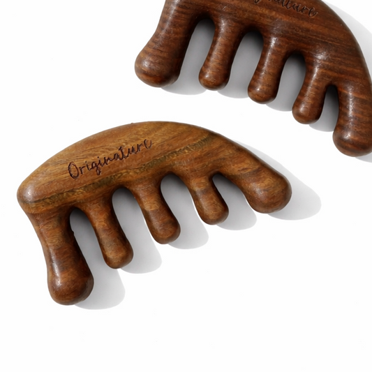 Natural Stimulating Scalp Comb for Gua Sha