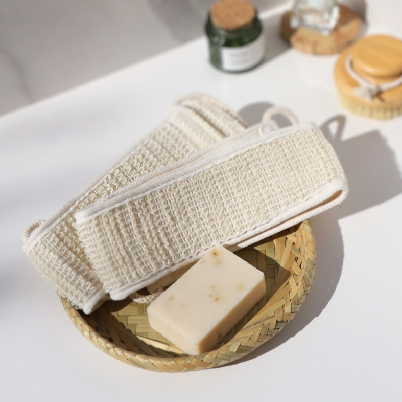 Exfoliating Back Scrubber - Made with Natural Sisal Fiber