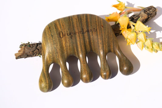 Natural Stimulating Scalp Comb for Gua Sha